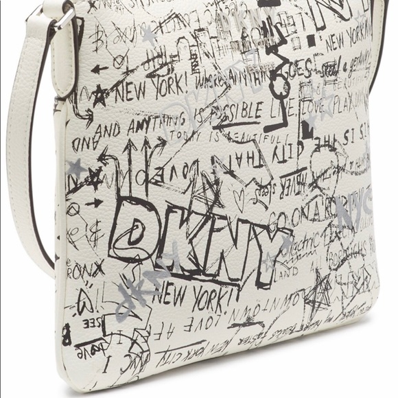 Dkny Bags Hp Dkny Erin Graffiti Crossbody Bag Poshmark